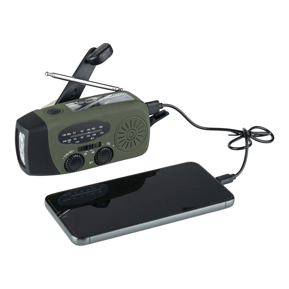 Fosco noodradio met zwengel