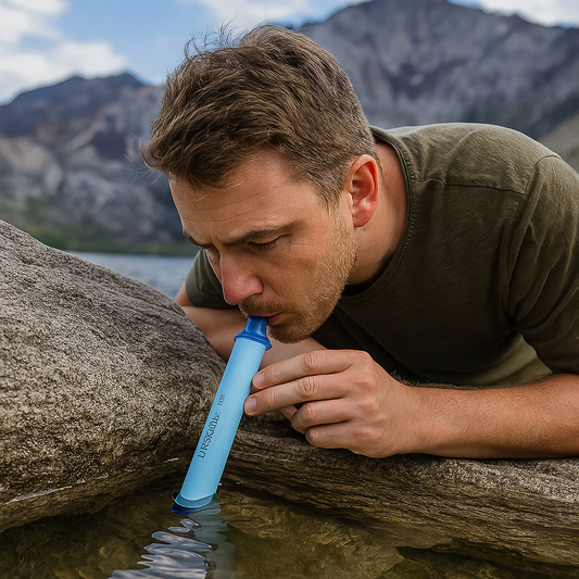 Waterfilter noodpakket: Zorg voor veilig drinkwater in elke situatie