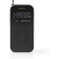 Nedis portable AM/FM radio 1.5W / black