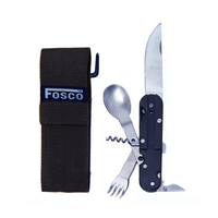 Fosco opvouwbaar bestek met kurkentrekker