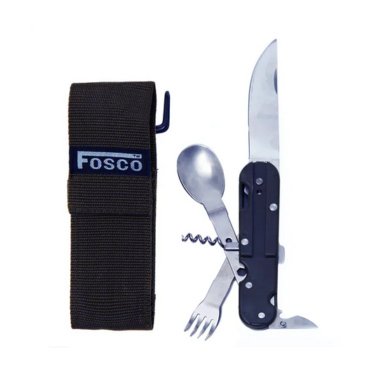 Fosco opvouwbaar bestek met kurkentrekker