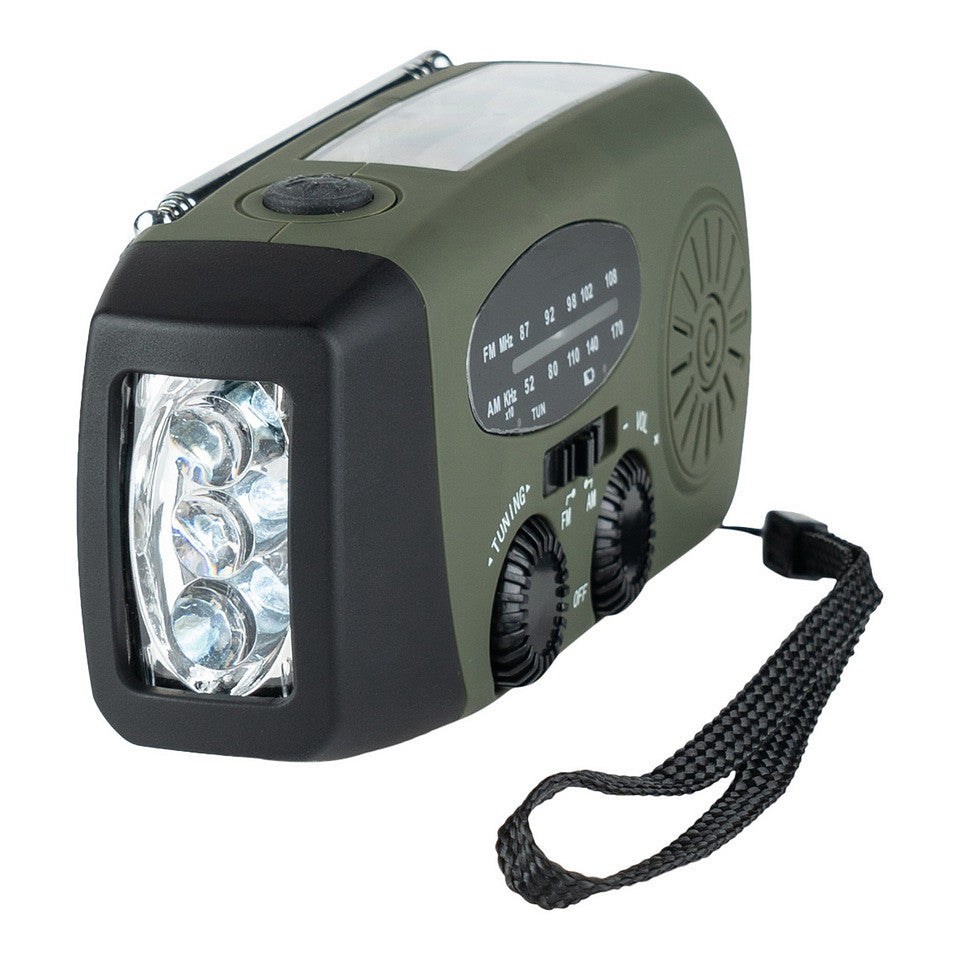 Fosco noodradio met zwengel