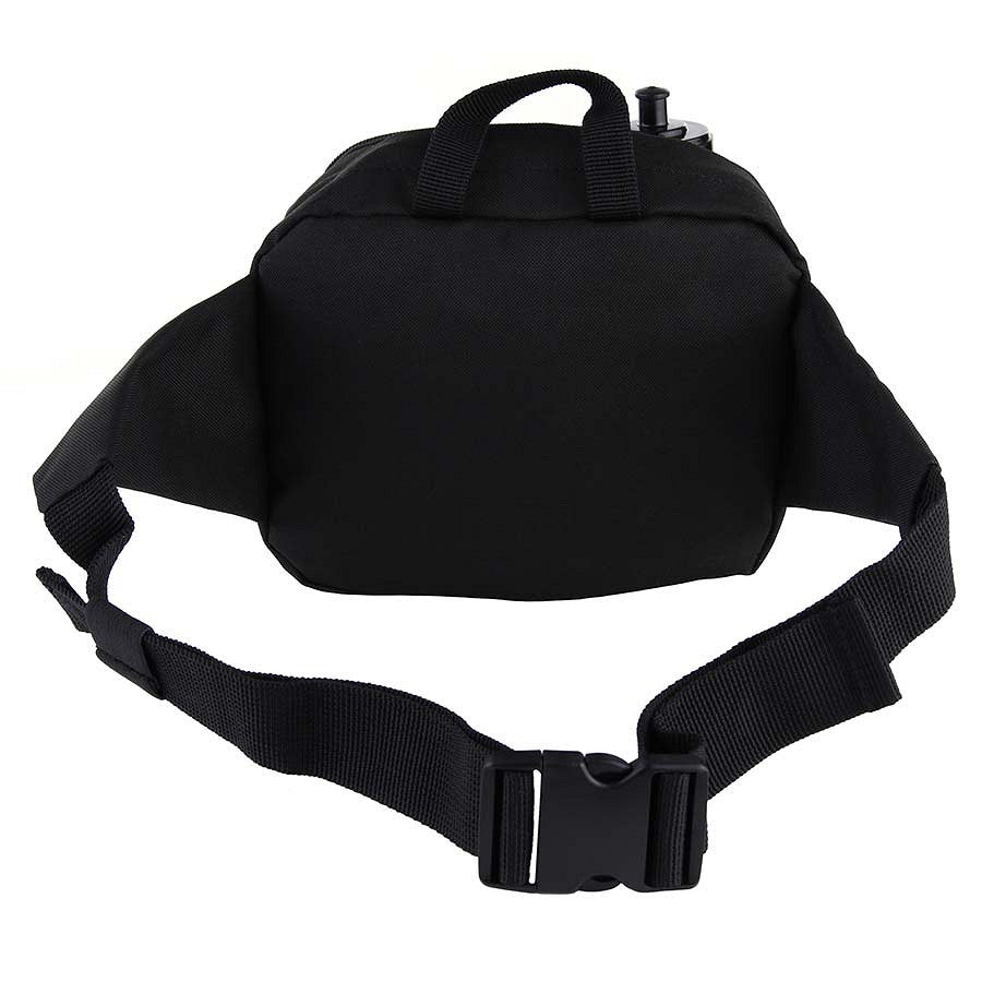 Heuptas met veldfles Zwart