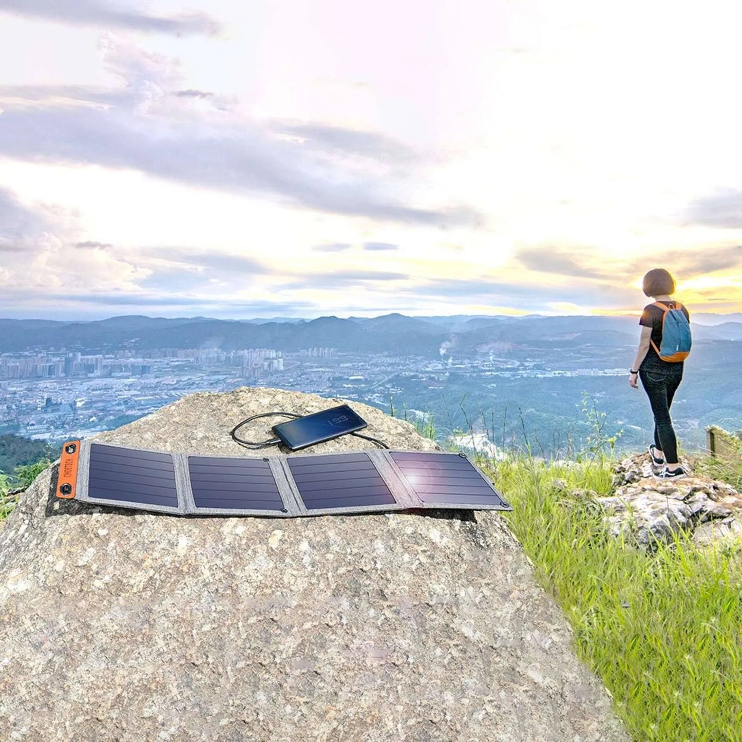 Choetech 14W Foldable Solar Charger Panel SC004