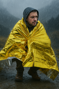 BCB nooddeken goud/zilver RP045