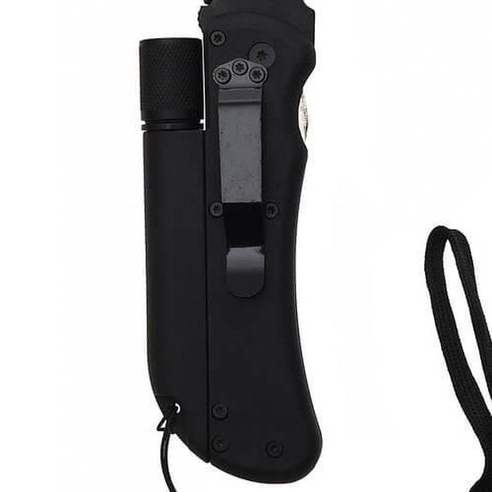 Fosco Industries Survival knife with lamp and fire starter