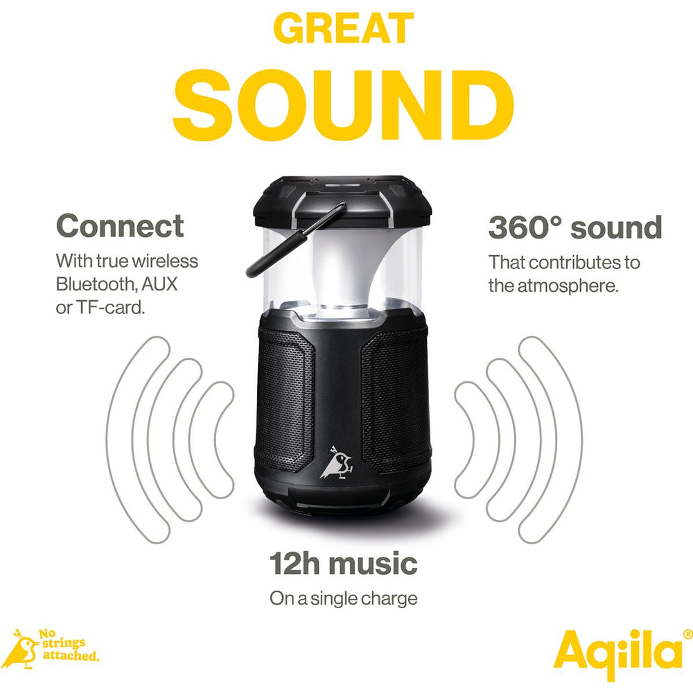 Aqiila SoundBird B10 Lantern Speaker Power Bank