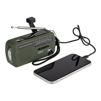 Fosco Survival Radio - SW1/SW2/FM/AM (noodradio op AA batterijen)