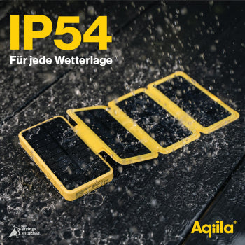 Aqiila Powerbird BS10 Solar Panel PowerBank 20W Yellow 10,000 mAh