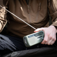 Fosco Survival Radio - SW1/SW2/FM/AM (noodradio op AA batterijen)