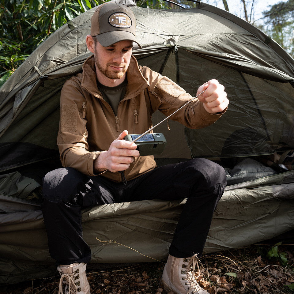 Fosco Survival Radio - SW1/SW2/FM/AM (noodradio op AA batterijen)