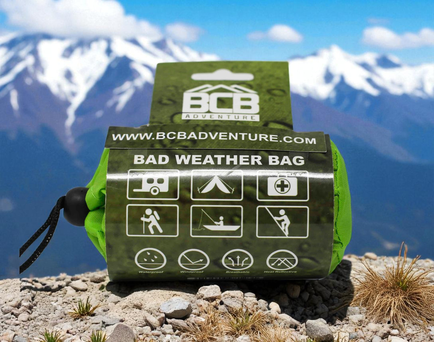 BCB Slecht Weer Zak CL182 (green)