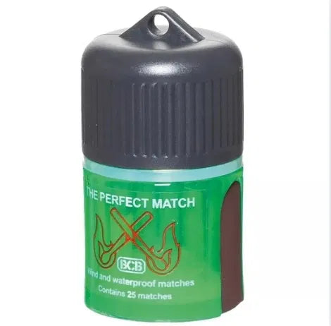 BCB Wind- en waterbestendige lucifers – 25 stuks (CN343)