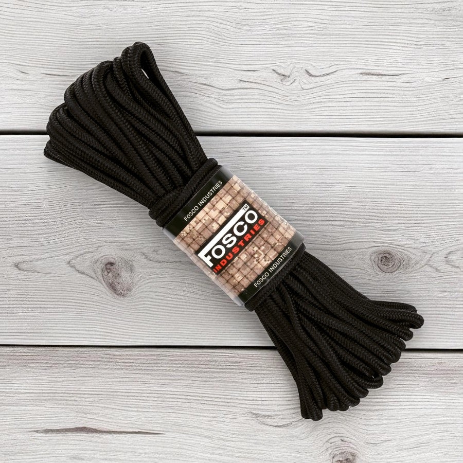 Fosco touw 15 meter (5mm dik) zwart