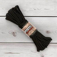 Fosco touw 15 meter (5mm dik) zwart