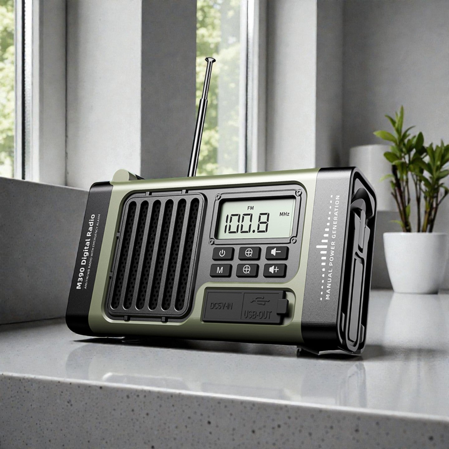 Prepoos Noodradio Digitaal + Bluetooth