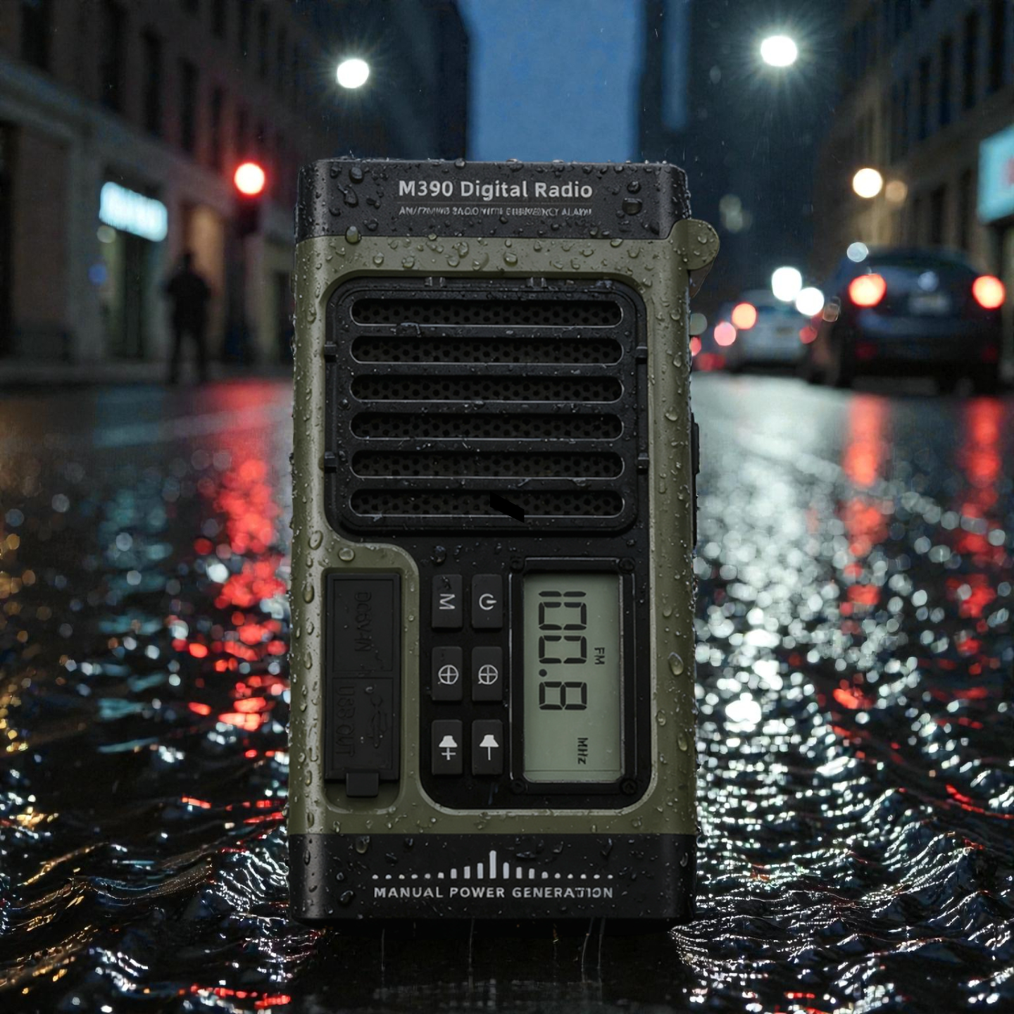 Prepoos Noodradio Digitaal + Bluetooth