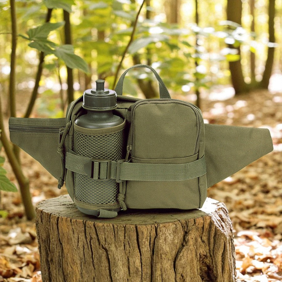 Heuptas met veldfles Groen