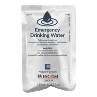 Wescom 24-uurs Noodrantsoen Drinkwater – 16 x 125 ml (2 liter)