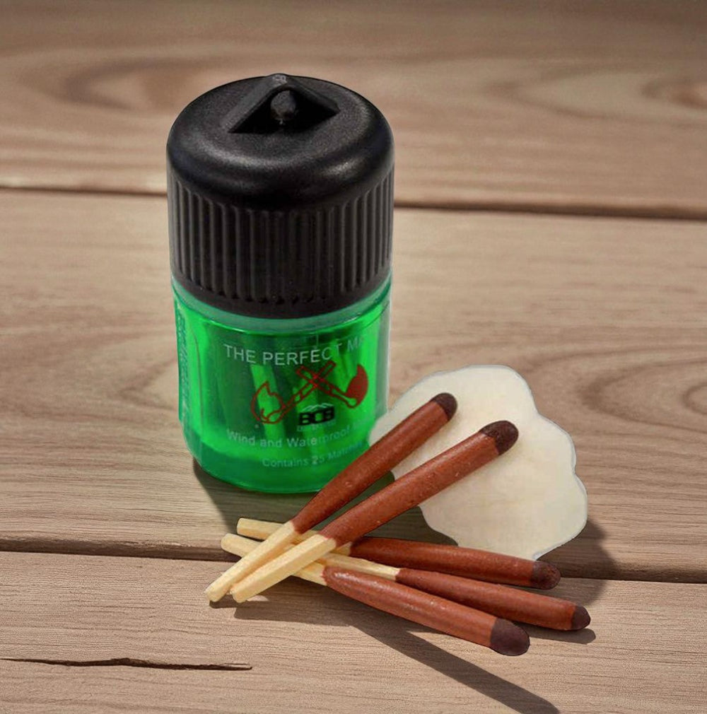 BCB Wind- en waterbestendige lucifers – 25 stuks (CN343)